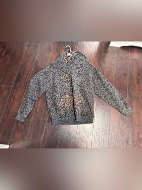 Comfort Leopard Print Hoodie